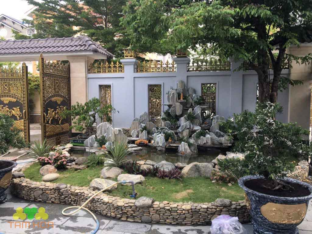 Hòn non bộ mang nhiều vận khí