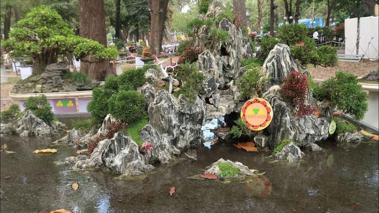 Hòn non bộ đơn giản đẹp nhất