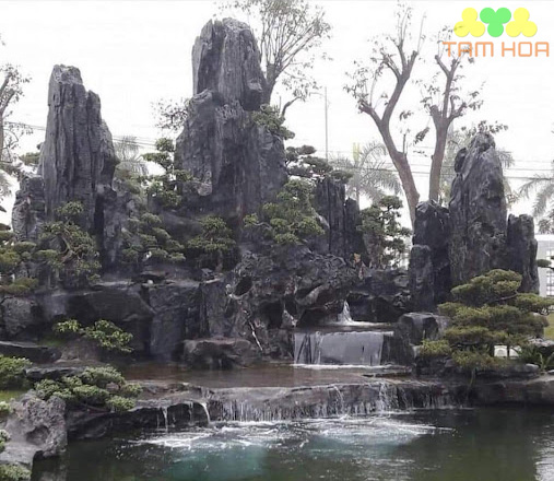 Mẫu hòn non bộ ngoài trời đẹp nhất