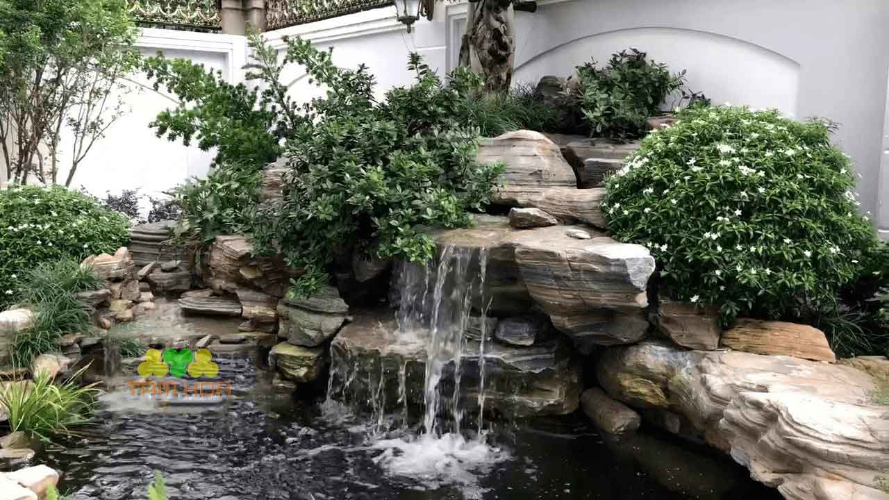 Tam hoa - đơn vị thi công hòn non bộ thác nước đẹp, giá tốt