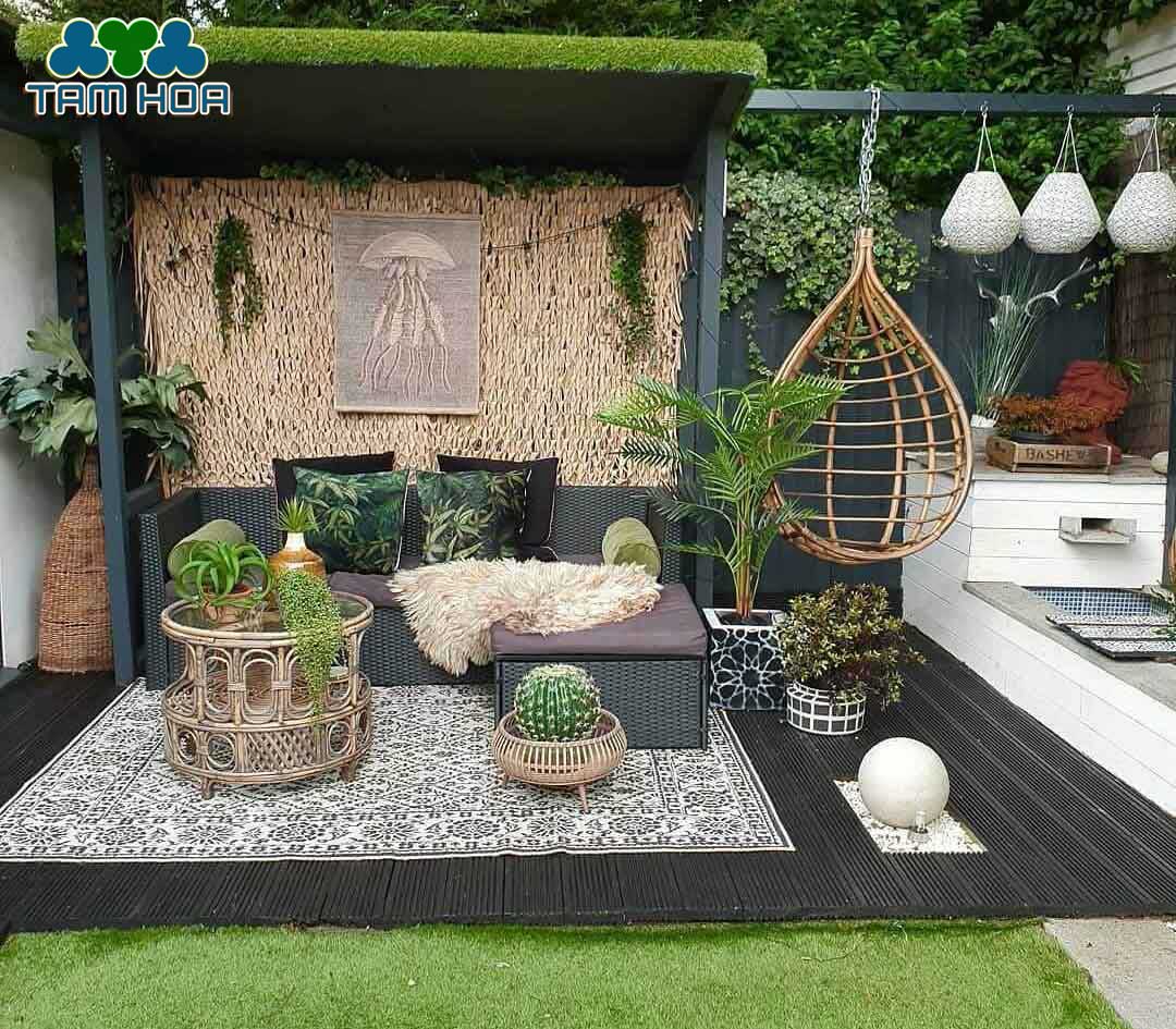 Sân vườn Nhỏ - Mini giúp làm tươi mát không khí