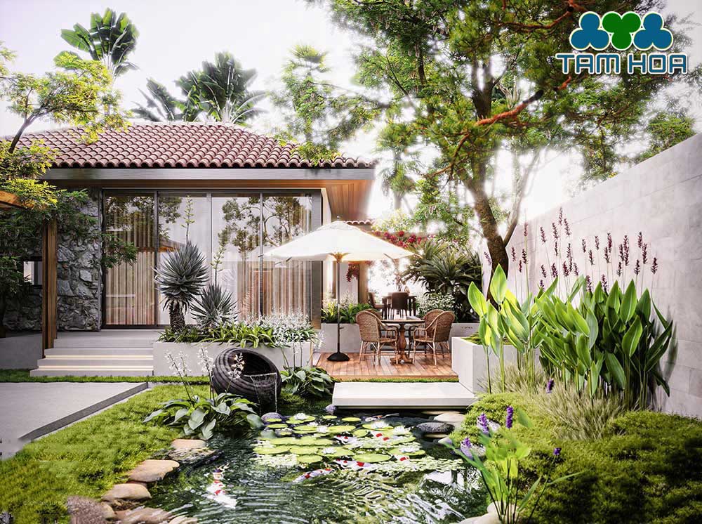 Sân vườn Nhỏ - Mini thiết kế cao cấp