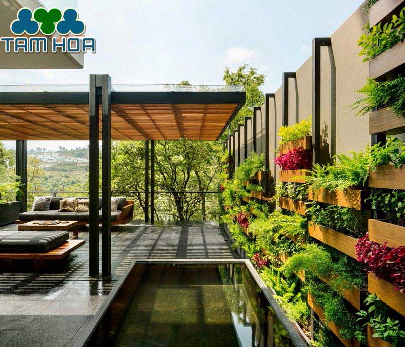Sân vườn Nhỏ - Mini tạo không gian nghỉ dưỡng