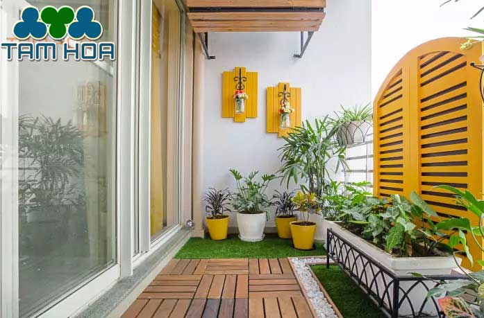 Sân vườn Nhỏ - Mini ban công