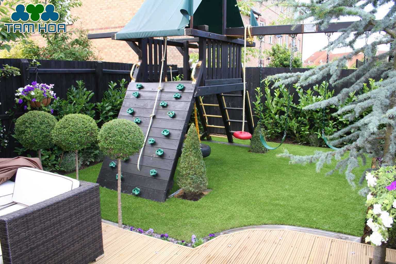 Sân vườn Nhỏ - Mini kết hợp khu vui chơi