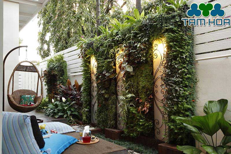 Sân vườn Nhỏ - Mini kết hợp bàn trà