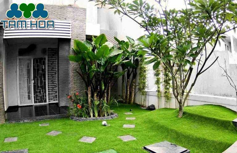 Sân vườn Nhỏ - Mini tạo cảnh quan xanh